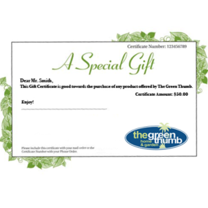 Gift Certificates